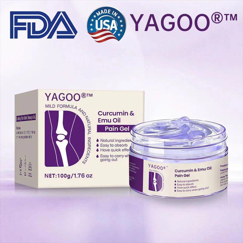 Yagoo®™ Curcumin & Emu Oil Pain Gel – 🏥Inspired by US Osteopathic Practices