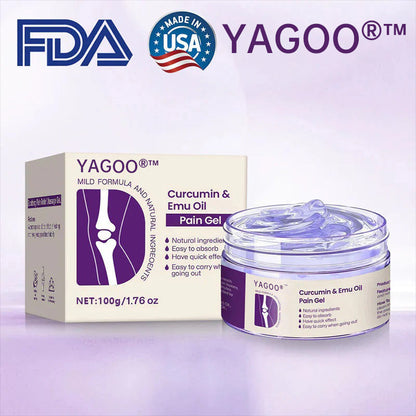 Yagoo®™ Curcumin & Emu Oil Pain Gel – 🏥Inspired by US Osteopathic Practices