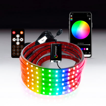 Turn Heads on Every Street! AI Color-Changing Underglow Lights 🚗 Underglow Kit