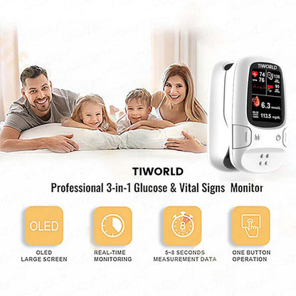 Tiworld™ Develops Newly Launched Non-Invasive Smart Glucose Meter 🔥made in the USA🔥