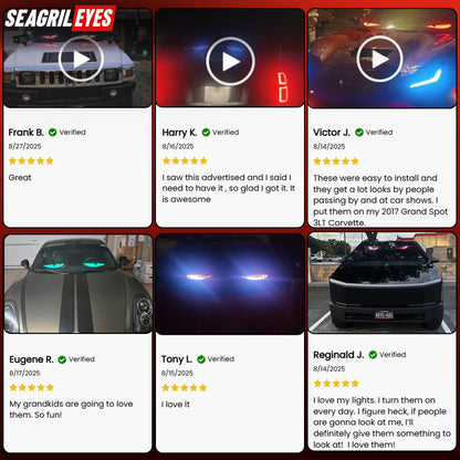 LED Animated EyesLED Animated Eyes for Maximum Street Presence