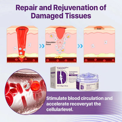 Yagoo®™ Curcumin & Emu Oil Pain Gel – 🏥Inspired by US Osteopathic Practices