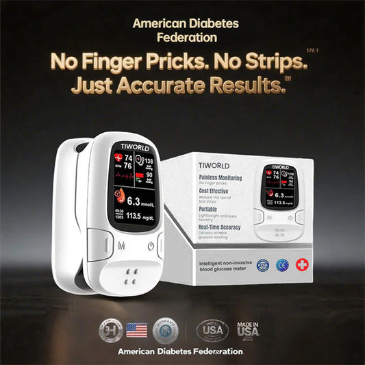 Tiworld™ Develops Newly Launched Non-Invasive Smart Glucose Meter 🔥made in the USA🔥