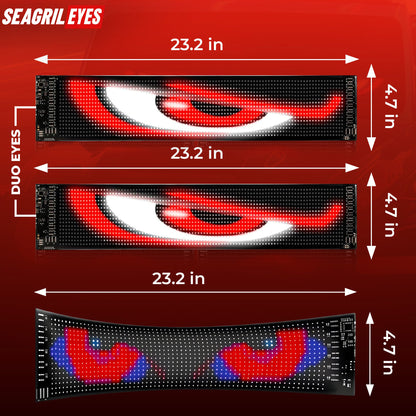 LED Animated EyesLED Animated Eyes for Maximum Street Presence