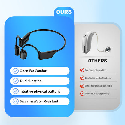 🌎Ends Today: 70% OFF!⏰👂Revitalize your ears again💖 💥 LIMITED TIME OFFER!🔥Bone Conduction Smart Hearing Aid Bluetooth Earphones