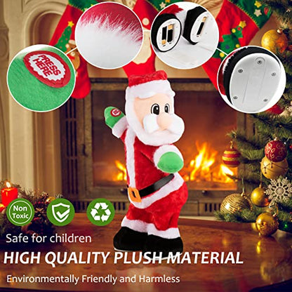 ❄️🎅🎄 Christmas Sale 50% Off - Limited Time: Dancing Electric Santa Plush Toy