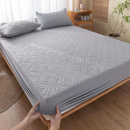 “Spill it? No stress. This 3-layer waterproof cover saves your mattress — and your mood!”
