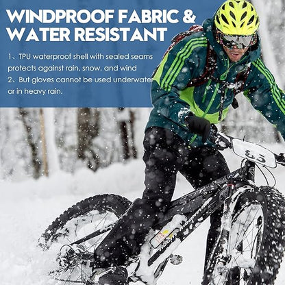 🔥Limited Time Offer-Buy 1 Pair Get 1 Pair FREE!🎁Windproof Winter Gloves Touchscreen Gloves Thermal Warm Gloves for Men and Women