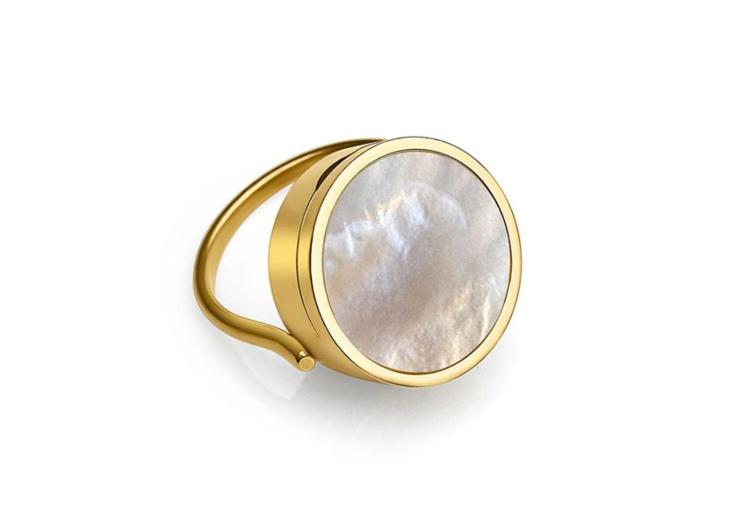 💍The Paris Lip Balm Ring — A Secret of Beauty Hidden in 14K Gold