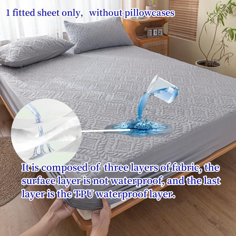 “Spill it? No stress. This 3-layer waterproof cover saves your mattress — and your mood!”