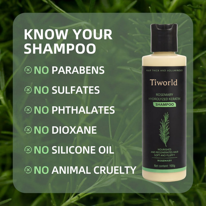 【Limited-time flash sale】Tiworld® Rosemary Shampoo