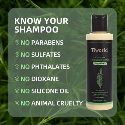 【Limited-time flash sale】Tiworld® Rosemary Shampoo