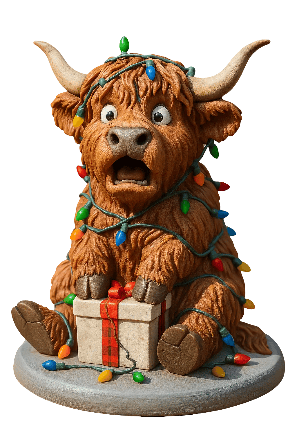 🎁Nice Christmas Gift🎅🐮Highland Cow Advent Calendar 2025