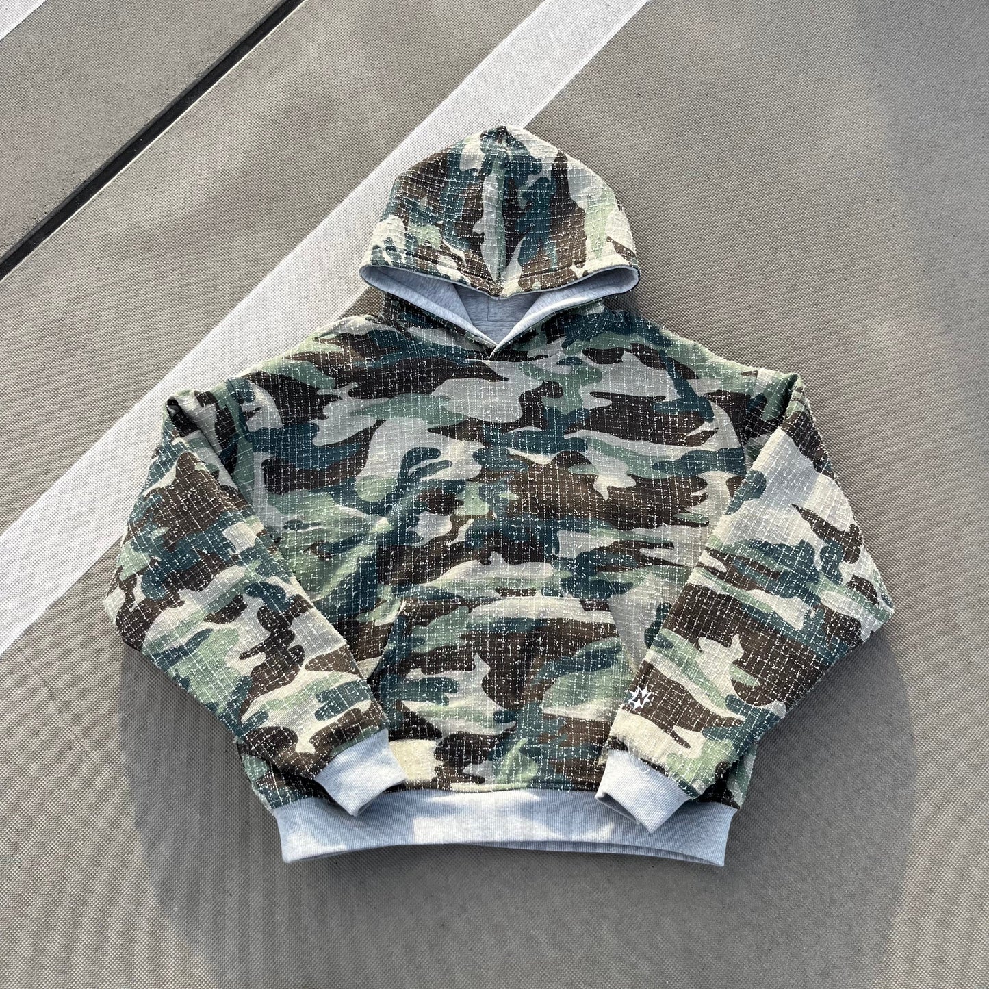 *reversible camo hoodie