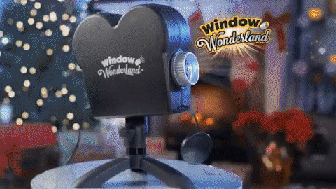 2-in-1 Holiday Projector for Halloween and Christmas Scenes