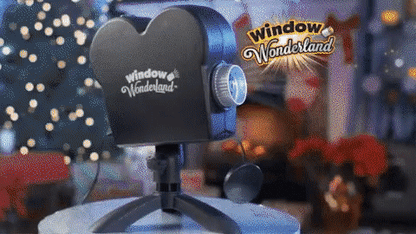 2-in-1 Holiday Projector for Halloween and Christmas Scenes