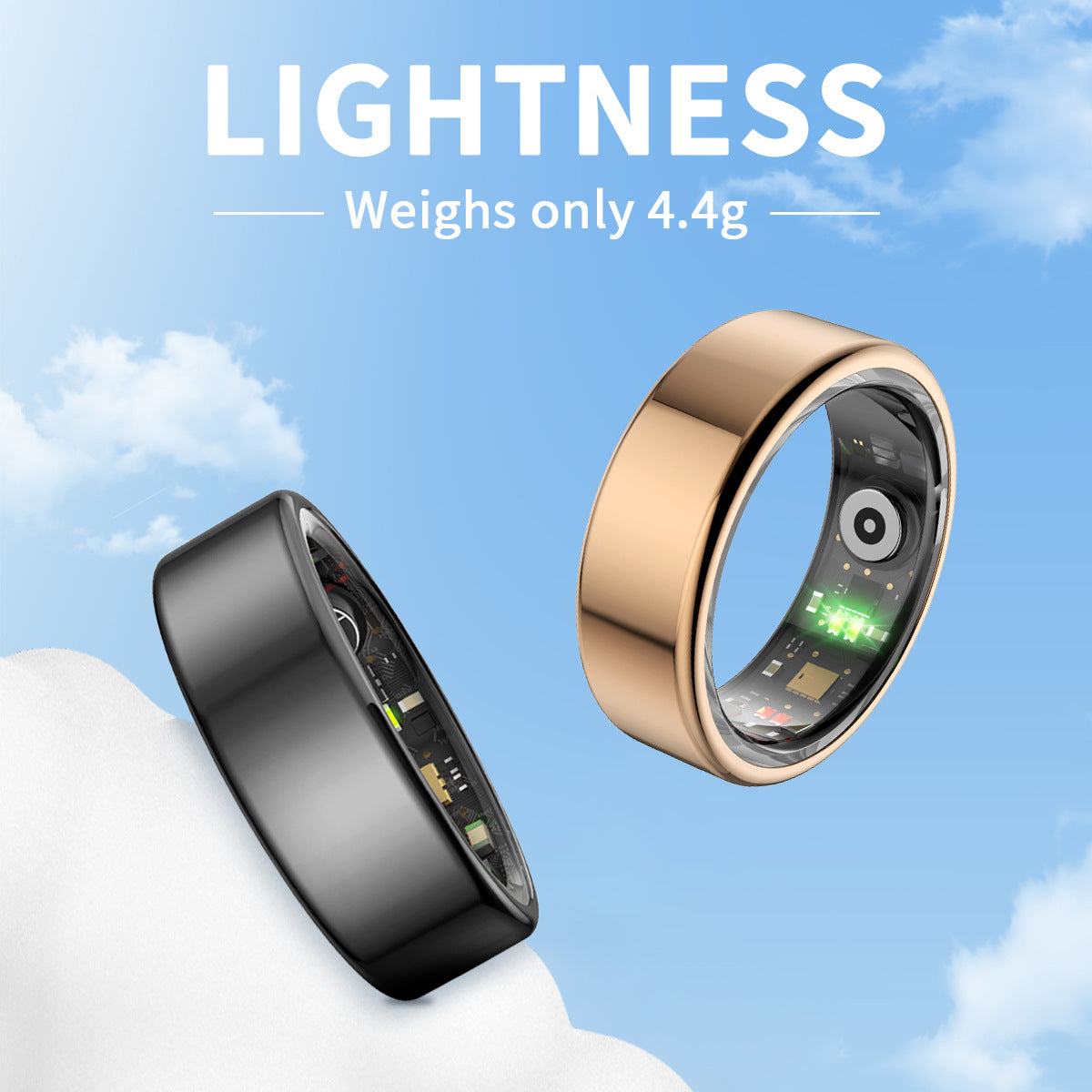💡Pulserive Smart Ring, Sleep Tracker, Activity & Fitness Tracker, Blood Pressure& Oxygen Tracker