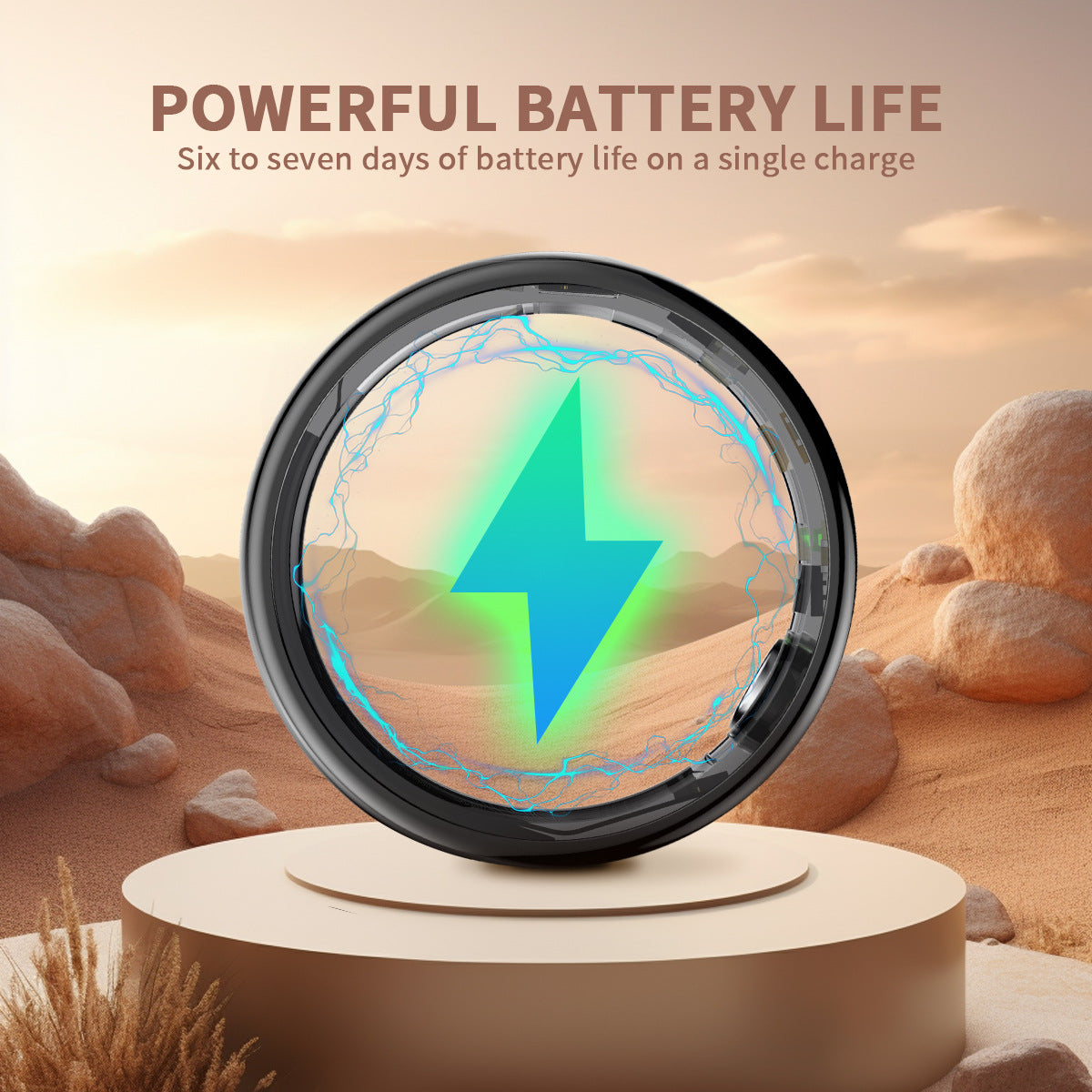 💡Pulserive Smart Ring, Sleep Tracker, Activity & Fitness Tracker, Blood Pressure& Oxygen Tracker