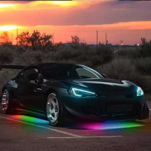 Turn Heads on Every Street! AI Color-Changing Underglow Lights 🚗 Underglow Kit